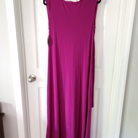 NWT Paperdoll Maxi Dress 2X Fuschia - Picture 8 of 9